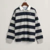 Teens Shield Striped Heavy Rugger -Cheap Gant Store time 1680168637 202302 905705 433 flat fv 1
