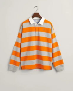 Teens Shield Striped Heavy Rugger