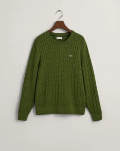 Teens Shield Cotton Cable Knit Crew Neck Sweater 11 Teens Shield Cotton Cable Knit Crew Neck Sweater -Cheap Gant Store time 1680168652 202302 984047 307 flat fv 1