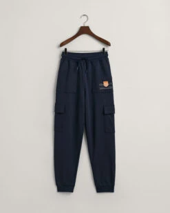 Teen Boys Contrast Shield Cargo Sweatpants -Cheap Gant Store time 1680168904 202302 911231 433 flat fv 1