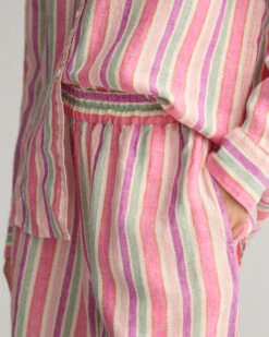 Multi Striped Pull-On Linen Shorts -Cheap Gant Store time 1680176726 202302 4020085 105 crmodel fv 2