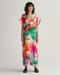 Floral Print Caftan