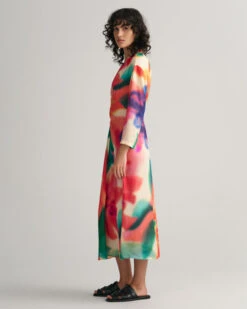 Floral Print Gathered Dress 13 Floral Print Gathered Dress -Cheap Gant Store time 1680177094 202302 4503272 245 crmodel fv 1