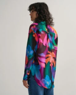 Relaxed Fit Floral Print Cotton Silk Shirt 15 Relaxed Fit Floral Print Cotton Silk Shirt -Cheap Gant Store time 1680177356 202302 4300218 019 model bv 1