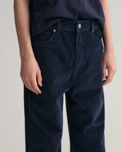Teen Boys Loose Fit Corduroy Pants -Cheap Gant Store time 1680179106 202302 910040 433 crmodel fv 5