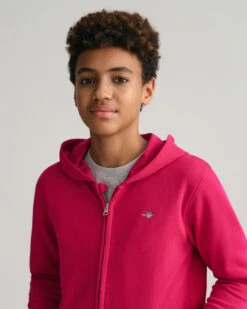 Teens Shield Zip Hoodie -Cheap Gant Store time 1680179119 202302 906876 615 crmodel fv 1