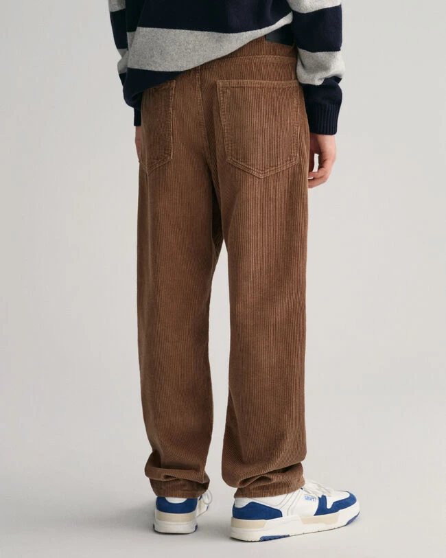 Teen Boys Loose Fit Corduroy Pants 4 Teen Boys Loose Fit Corduroy Pants - Image 2
