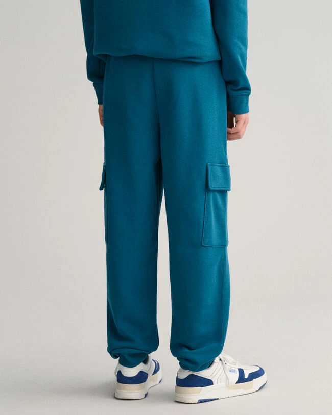 Teen Boys Contrast Shield Cargo Sweatpants 4 Teen Boys Contrast Shield Cargo Sweatpants - Image 2