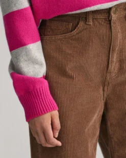 Teen Girls Wide Leg Corduroy Pants -Cheap Gant Store time 1680179165 202302 610027 201 crmodel fv 3