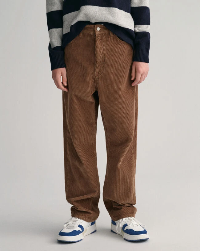 Teen Boys Loose Fit Corduroy Pants 6 Teen Boys Loose Fit Corduroy Pants - Image 4