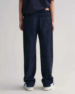 Teen Boys Loose Fit Corduroy Pants -Cheap Gant Store time 1680179188 202302 910040 433 model bv 1
