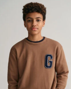 Teens Crew Neck Sweatshirt -Cheap Gant Store time 1680179195 202302 906881 201 crmodel fv 1