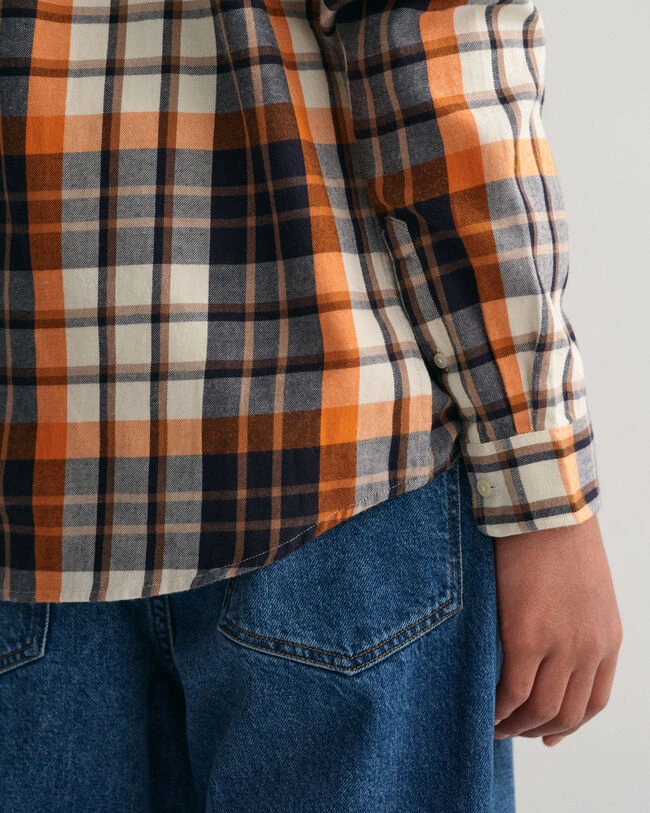 Teens Shield Shield Checked Shirt 7 Teens Shield Shield Checked Shirt - Image 5