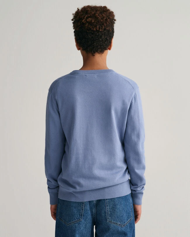 Teens Shield Classic Cotton Crew Neck Sweater 4 Teens Shield Classic Cotton Crew Neck Sweater - Image 2