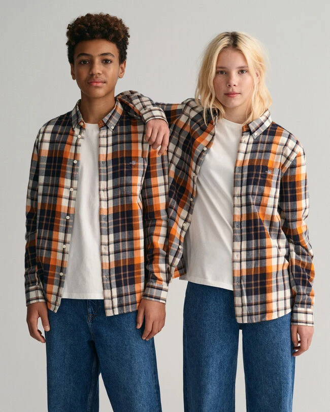 Teens Shield Shield Checked Shirt 3 Teens Shield Shield Checked Shirt