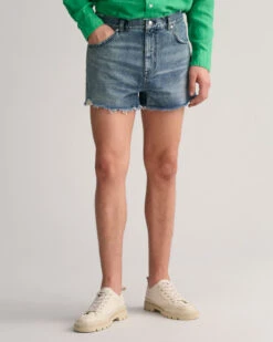 Raw Hem Jean Shorts -Cheap Gant Store time 1680181855 202302 205063 981 crmodel fv 2