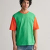 Contrast Sleeve T-Shirt -Cheap Gant Store time 1680182144 202302 2003190 337 model fv 1