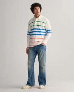 Multi Stripe Heavy Rugger -Cheap Gant Store time 1680182407 202302 2005113 113 look fv 1