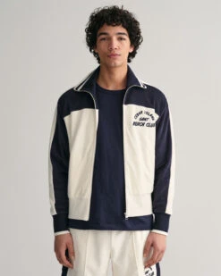 Terry Cloth Zip Jacket