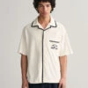 Relaxed Fit Terry Cloth Short Sleeve Shirt -Cheap Gant Store time 1680183048 202302 3230133 113 model fv 1