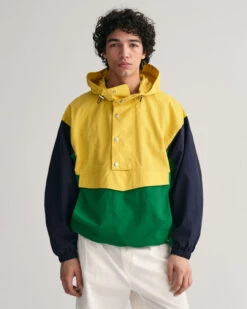 Color Blocked Anorak