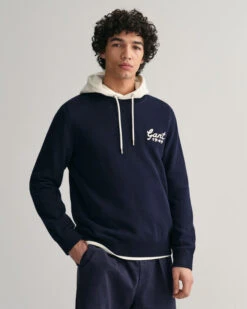 GANT Varsity Graphic Crew Neck Sweater
