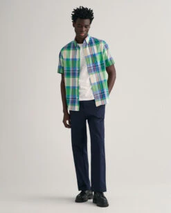 Regular Fit Madras Short Sleeve Shirt 12 Regular Fit Madras Short Sleeve Shirt -Cheap Gant Store time 1680184531 202302 3230135 337 look fv 1