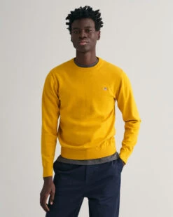 Classic Cotton Crew Neck Sweater