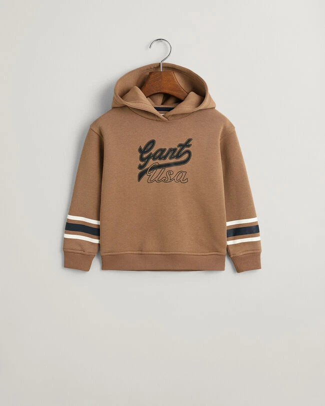 Girls GANT USA Cropped Hoodie 8 Girls GANT USA Cropped Hoodie - Image 6