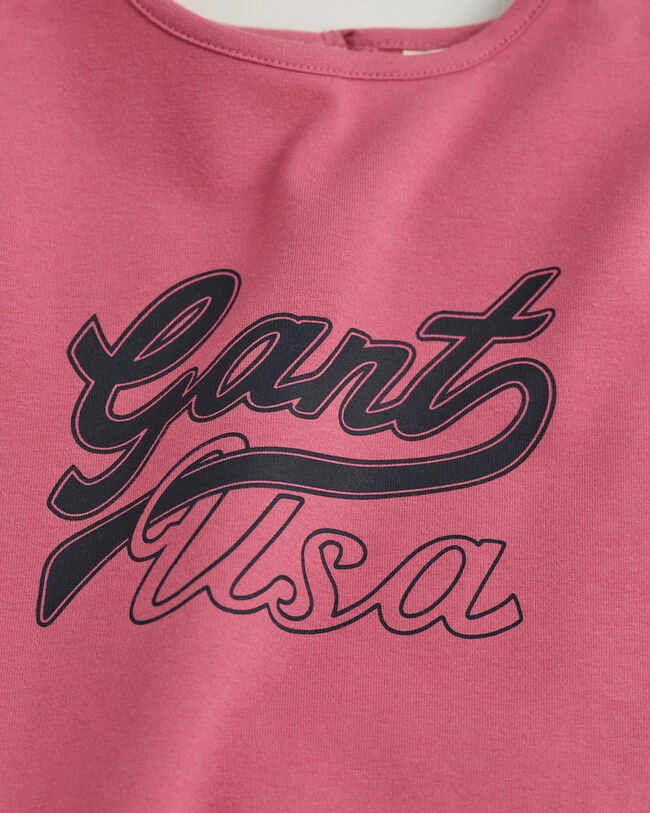 Girls GANT USA T-Shirt 6 Girls GANT USA T-Shirt - Image 4