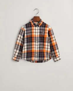 Kids Shield Checked Shirt -Cheap Gant Store time 1681387848 202302 830424 201 flat fv 1