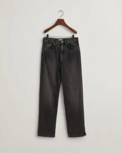 Teen Girls Straight Leg Slit Hem Jeans -Cheap Gant Store time 1681388137 202302 610028 951 flat fv 1