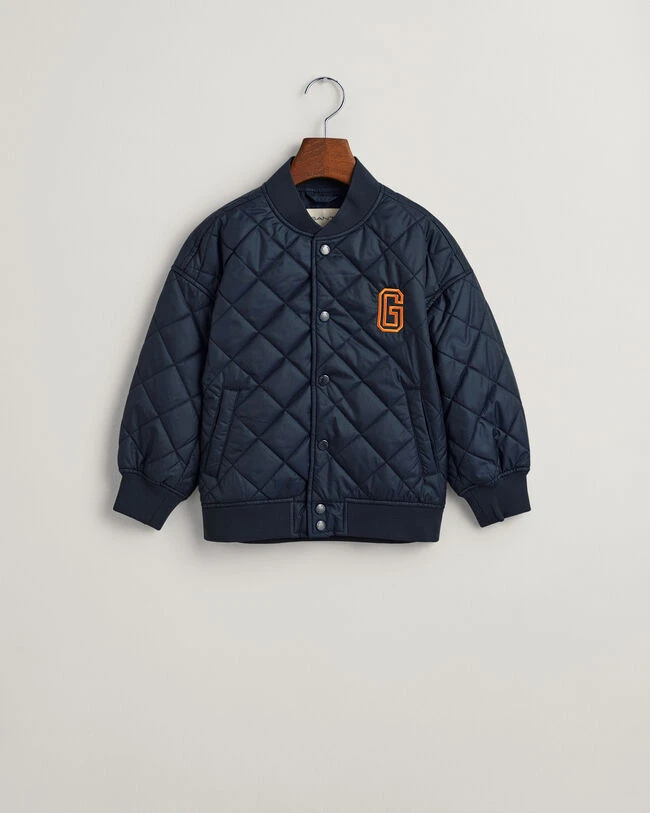 Kids Quilted GANT Varsity Jacket 3 Kids Quilted GANT Varsity Jacket