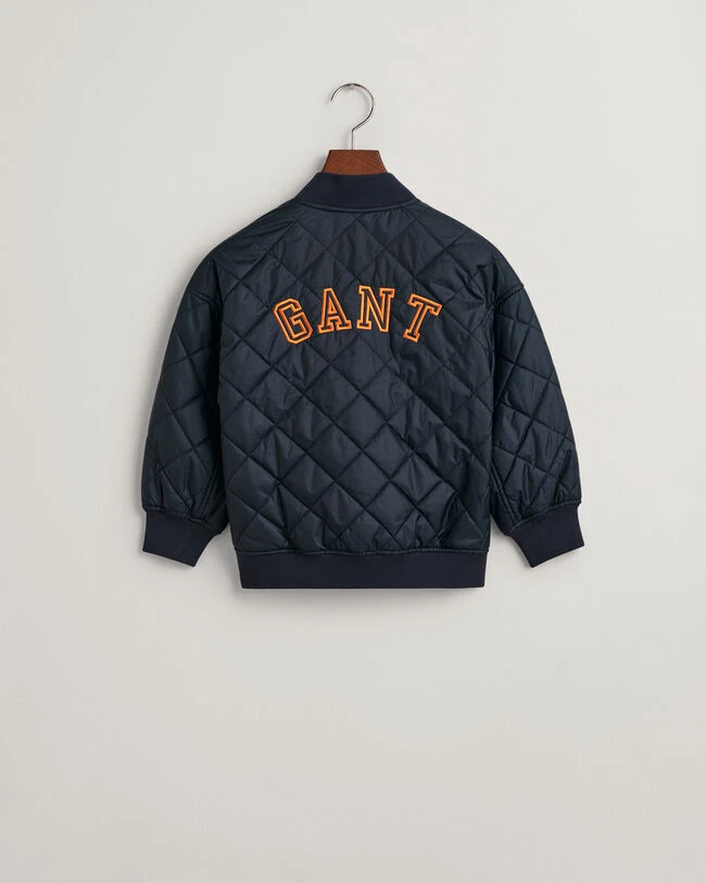 Kids Quilted GANT Varsity Jacket 4 Kids Quilted GANT Varsity Jacket - Image 2