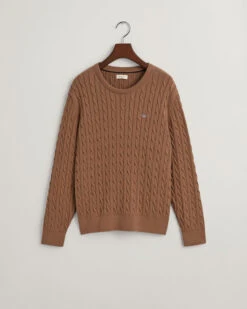 Teens Shield Cotton Cable Knit Crew Neck Sweater 11 Teens Shield Cotton Cable Knit Crew Neck Sweater -Cheap Gant Store time 1681389013 202302 984047 201 flat fv 1