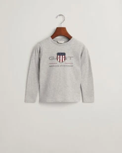 Kids Archive Shield Long Sleeve T-Shirt