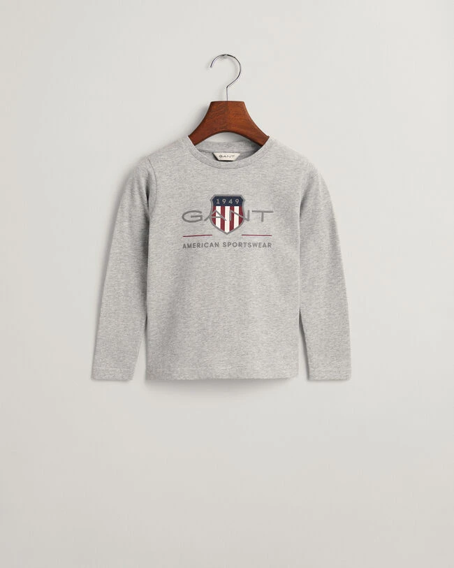 Kids Archive Shield Long Sleeve T-Shirt 3 Kids Archive Shield Long Sleeve T-Shirt