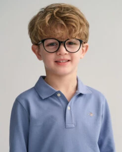 Kids Shield Long Sleeve Piqué Polo Shirt -Cheap Gant Store time 1681730127 202302 802547 438 crmodel fv 1