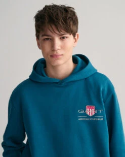 Teens Contrast Shield Hoodie 9 Teens Contrast Shield Hoodie -Cheap Gant Store time 1681764304 202302 906883 415 crmodel fv 1