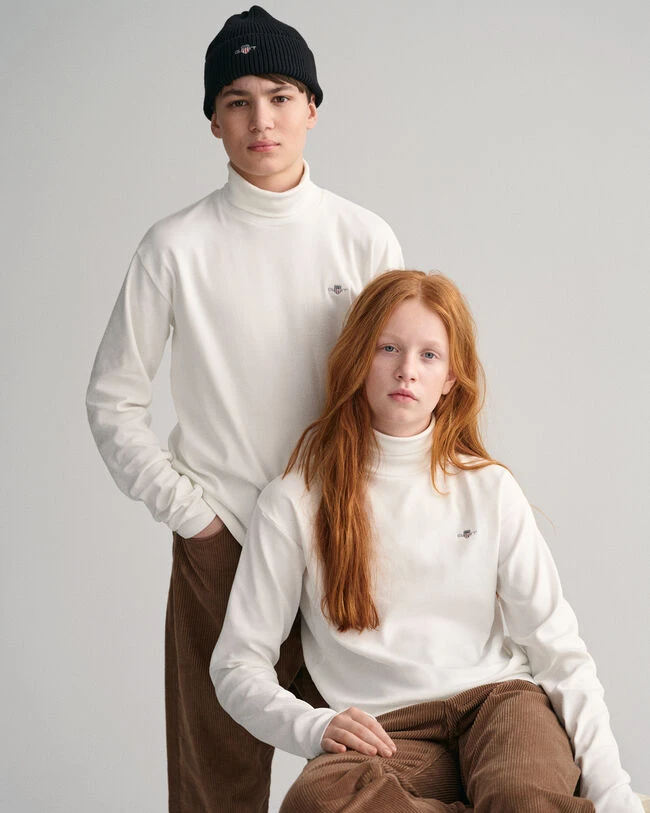 Teens Shield Turtleneck Long Sleeve Top 3 Teens Shield Turtleneck Long Sleeve Top