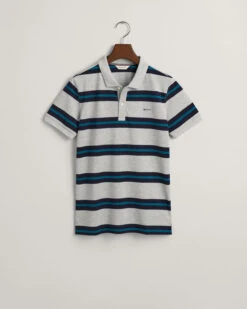 Teens Striped Piqué Polo Shirt