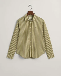 Regular Fit Striped Poplin Shirt